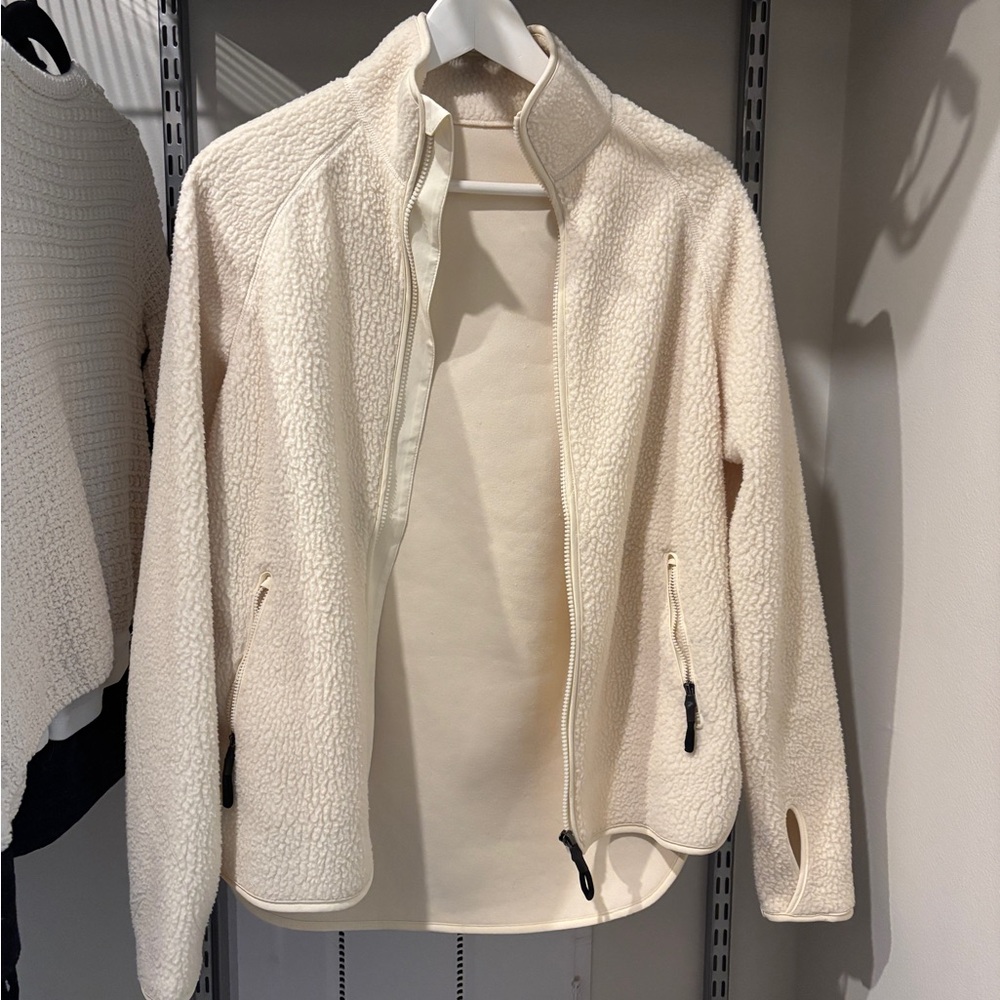 Cream Women's Fleece Jacket
